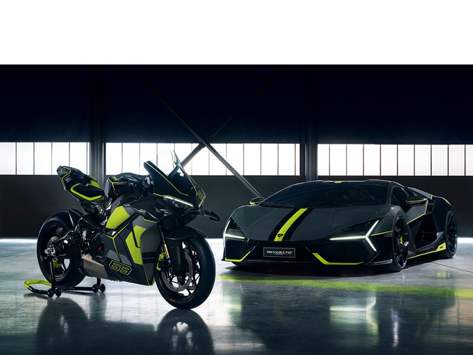 Мотоцикл DUCATI Panigale V4 Lamborghini (BLACK/LIME) 2026